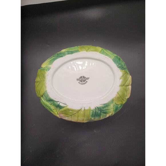 FITZ & FLOYD "Le Lapin" Large Oval Covered Vegetable bowl - Picture 7 of 10